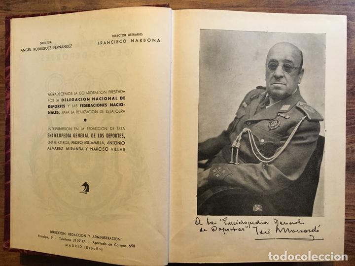 Enciclopedias antiguas: Enciclopedia General de los Deportes - Foto 3