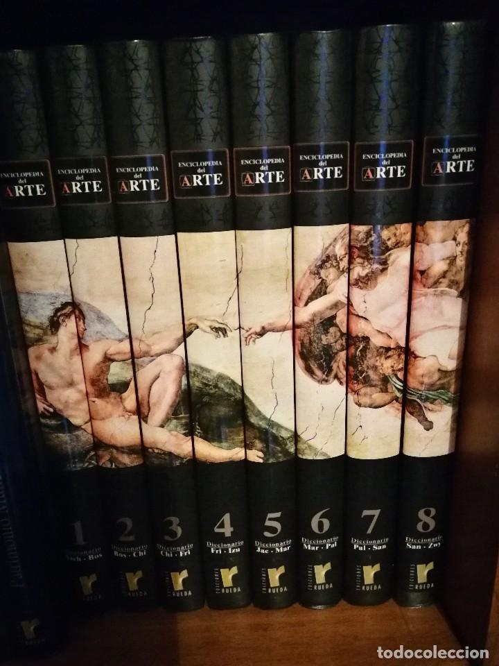 Old encyclopedias: ENCICLOPEDIA DEL ARTE EDITORIAL RUEDA