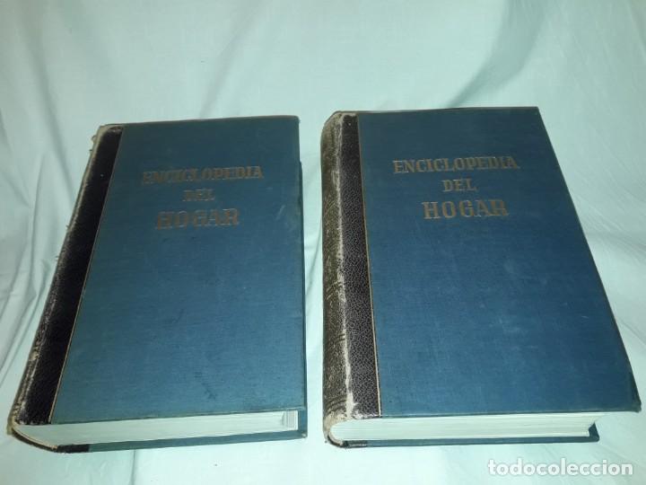 ENCICLOPEDIA DEL HOGAR VOL I-II EDITORIAL ARGOS AÑO 1952 (Libros Antiguos, Raros y Curiosos - Enciclopedias)