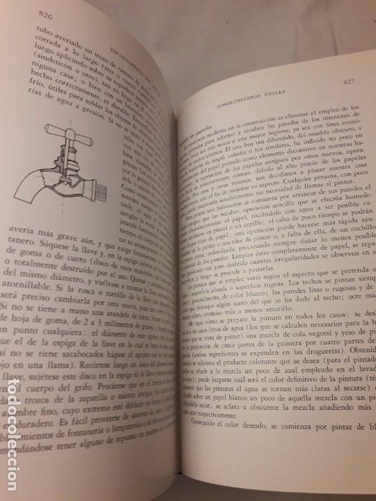 Enciclopedias antiguas: Enciclopedia del Hogar Vol I-II Editorial Argos año 1952 - Foto 8 - 165506586