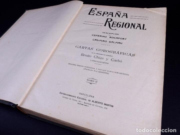 Enciclopedias antiguas: ESPA&Ntilde;A REGIONAL. TEXTO 2&ordf; PARTE - Foto 1