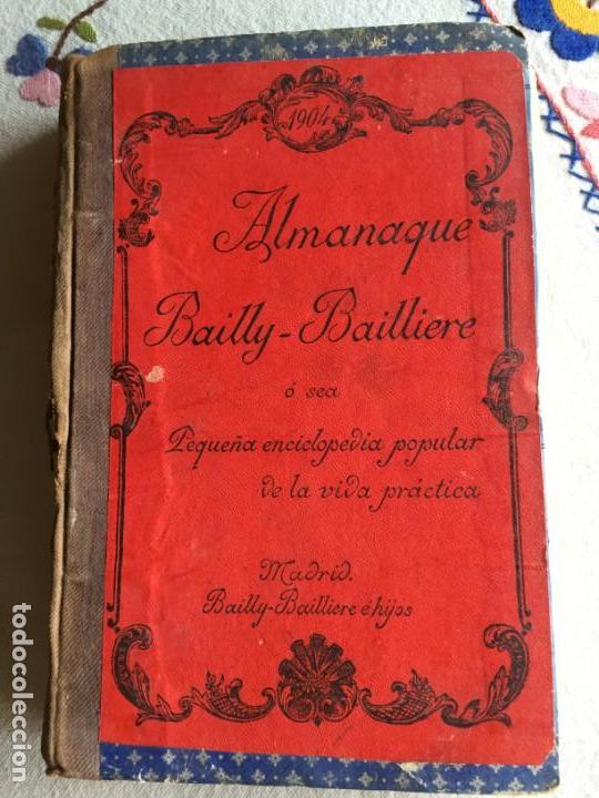 Enciclopedias antiguas: Almanaque Bailly . Bailliere 1904 - Foto 1