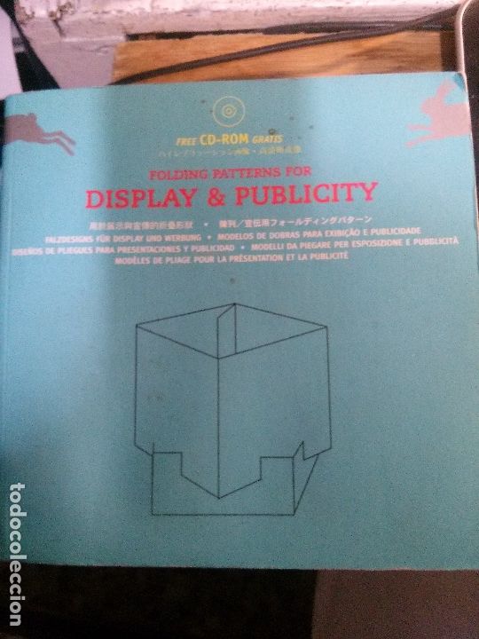 Enciclopedias antiguas: folding patterns for display and publicity - Foto 1