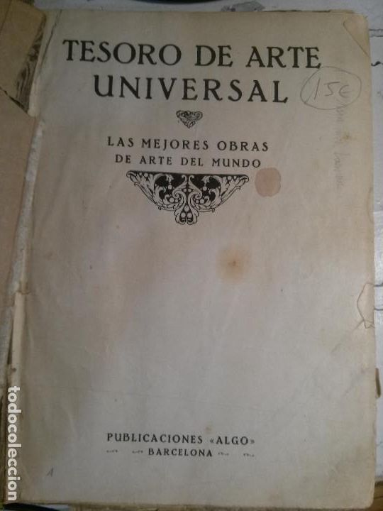 Enciclopedias antiguas: tesoro de arte universal. - Foto 1