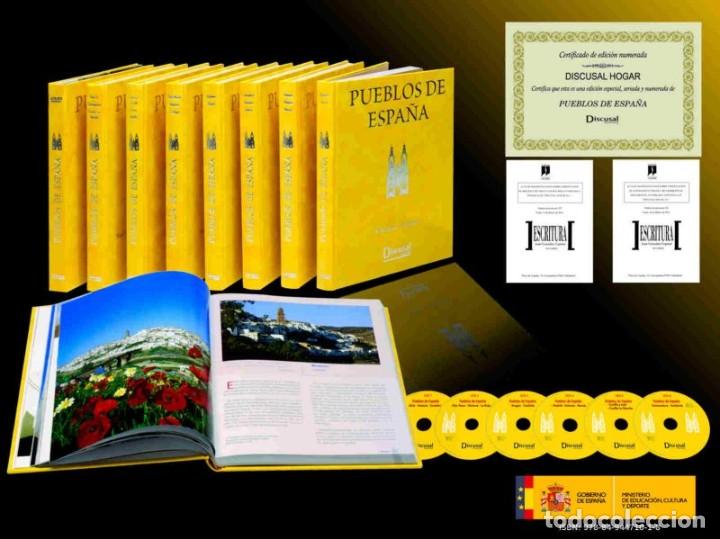 Enciclopedias antiguas: Pueblos de Espa&ntilde;a - EDICIONES DISCUSAL - Foto 1
