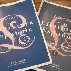 Enciclopedias antiguas: ORBIS FABRIS FASCÍCULO 1 HISTORIA LITERATURA ESPAÑOLA Y FOLLETO PROMOCIONAL . Lote 191986193