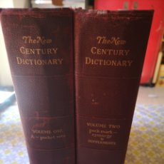 Enciclopedias antiguas: THENEW CENTURY DICTIONARY. Lote 363500085