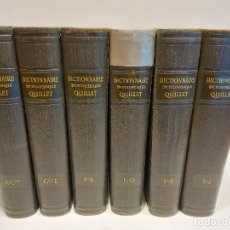 Enciclopedias antiguas: DICTIONNAIRE ENCYCLOPÉDIQUE QUILLET / PARIS 1935 / COMPLETO 6 TOMOS / USADO DE OCASIÓN.. Lote 400959424