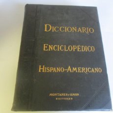 Enciclopedias antiguas: DICCIONARIO ENCICLIPÉDICO HISPANO-AMERICANO TOMO SÉPTIMO W19169
