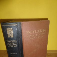Enciclopedias antiguas: ENCICLOPEDIA UNIVERSAL ILUSTRADA EUROPEO AMERICANA SUPLEMENTO 1940-1941 - ESPASA CALPE - 1€Y+