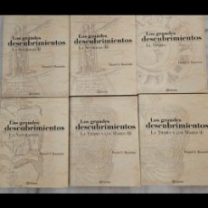 Enciclopedias antiguas: COLECCION LIBROS LOS GRANDES DESCUBRIMIENTOS