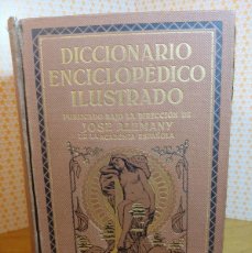 Enciclopedias antiguas: LIBRO DE DICIONARIO ENCICLOPEDICO ILUSTRADO OLIMPIA FONSDEL AÑO 1936