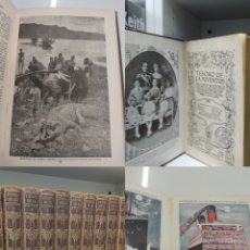 Enciclopedias antiguas: C. 1920 TESOROS DE LA JUVENTUD WALTER JACKSON EDITOR 14 TOMOS IMP. SUCESORES DE RIVADENEYRA