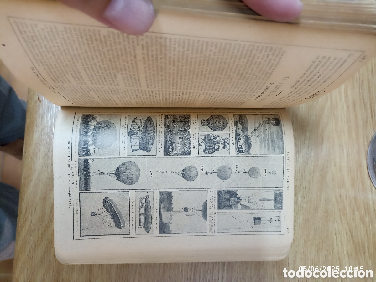 Enciclopedias antiguas: Almanaque Bailly Bailliere - Foto 2