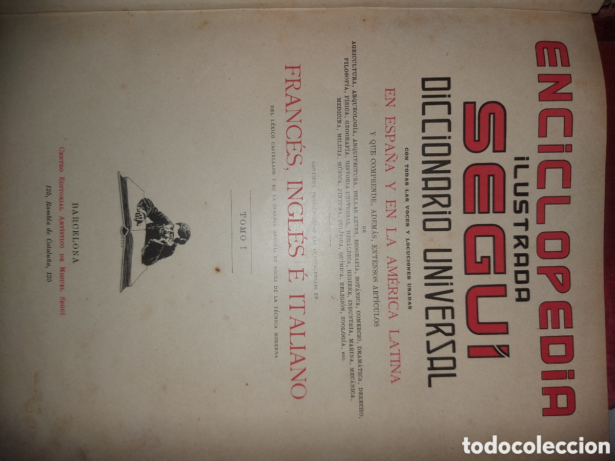 Enciclopedias antiguas: Enciclopedia ilustrada segui - Foto 3