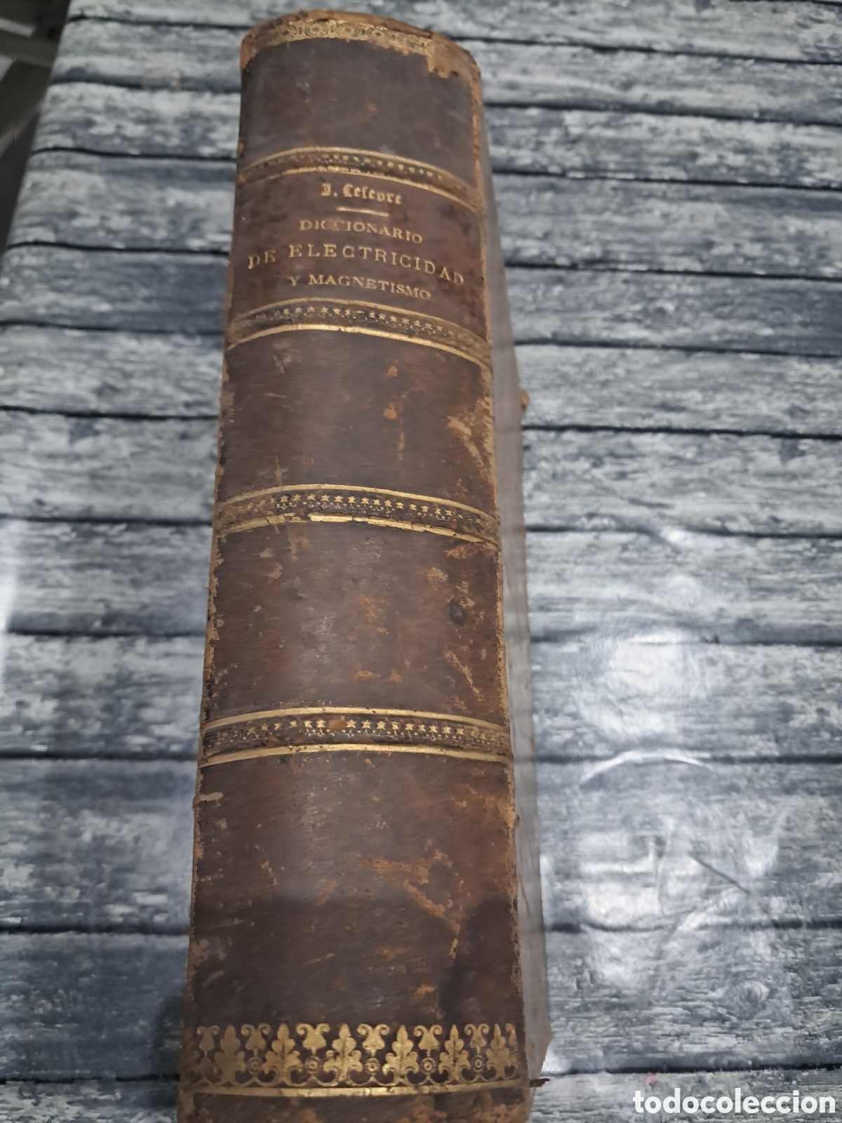 Enciclopedias antiguas: Diccionario de electricidad y magnetismo