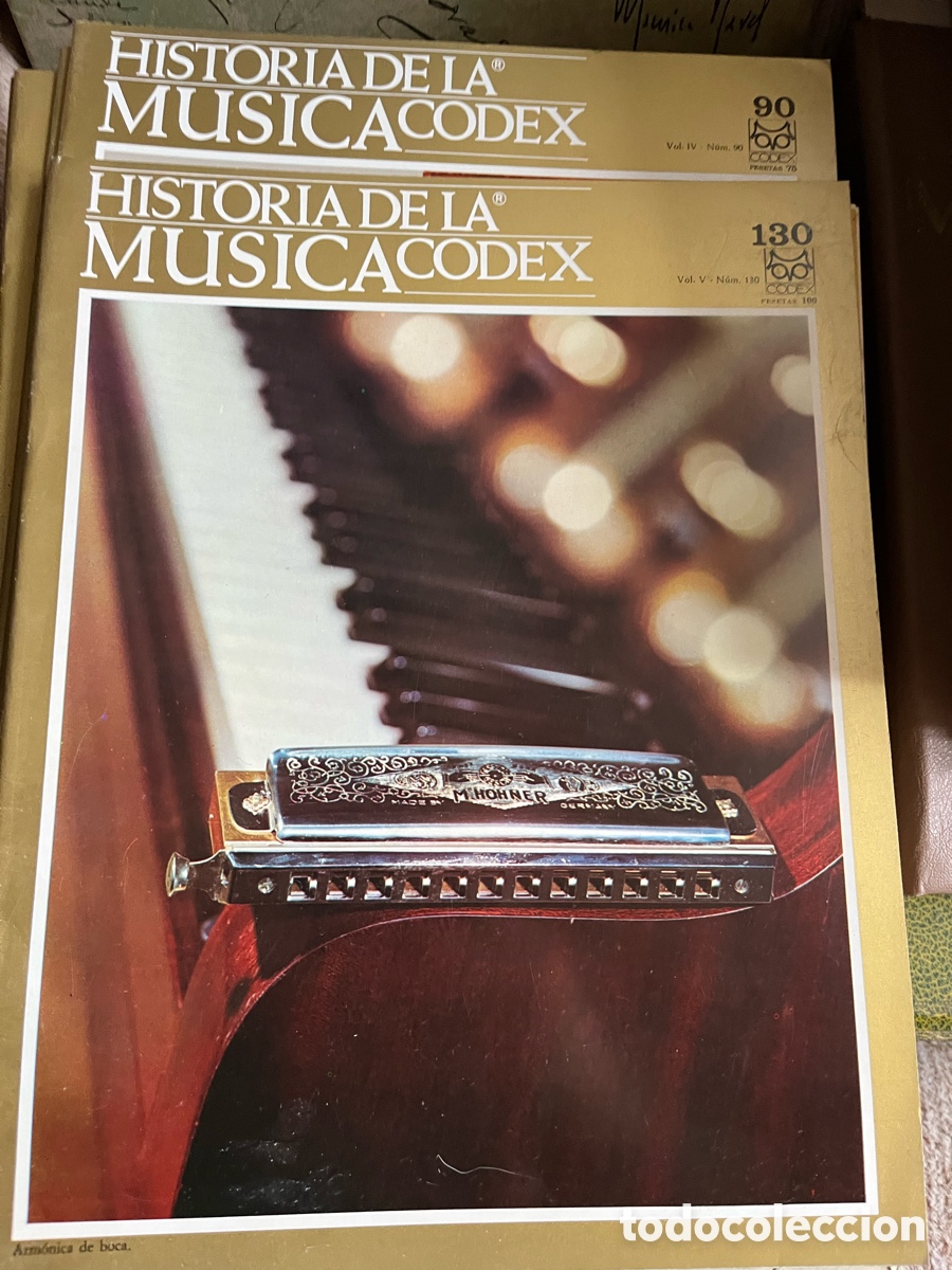 Enciclopedias antiguas: Historia de la Musica Codex - Foto 2