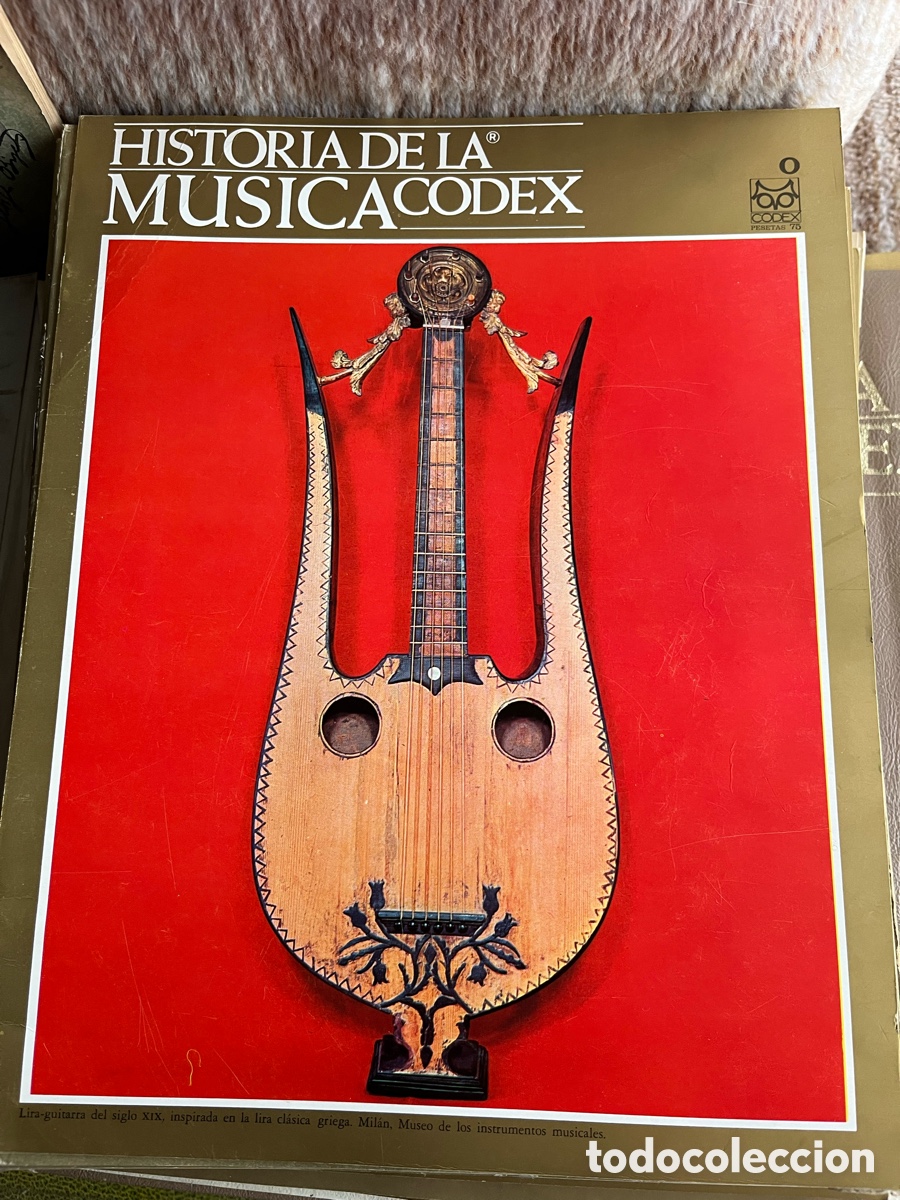Enciclopedias antiguas: Historia de la Musica Codex - Foto 1
