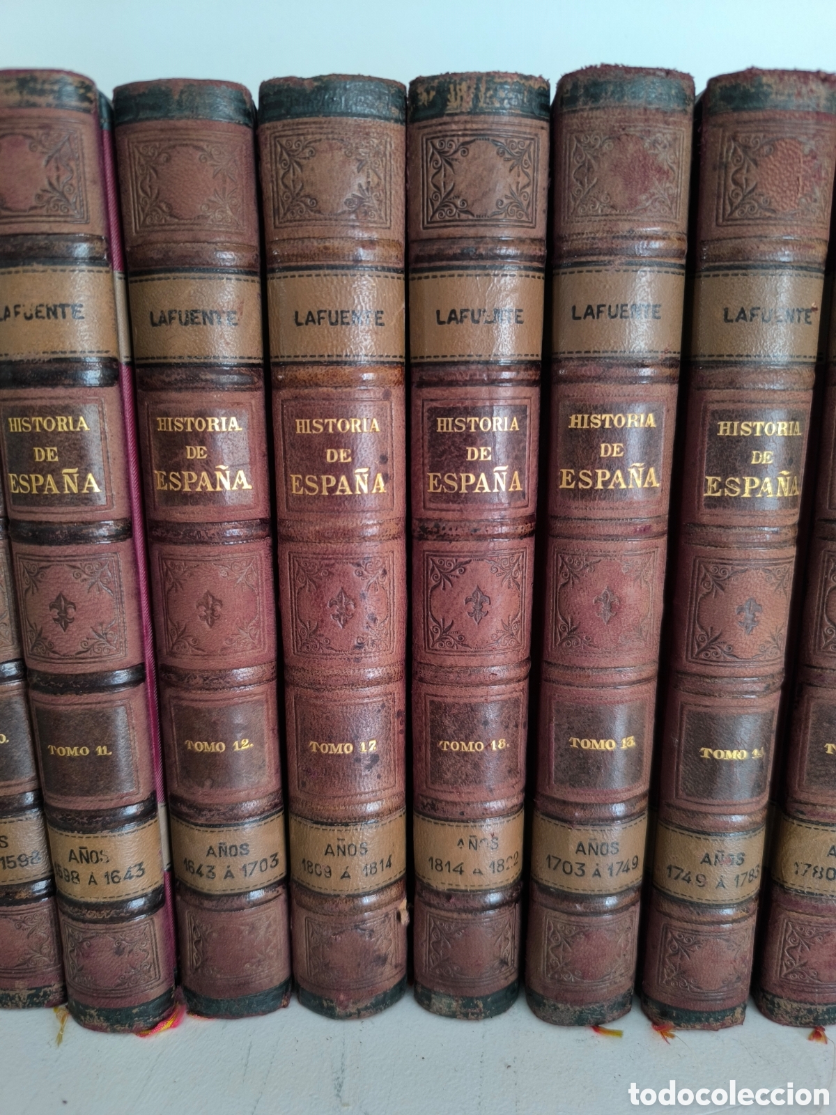 Enciclopedias antiguas: Historia de Espa&ntilde;a Modesto Lafuente