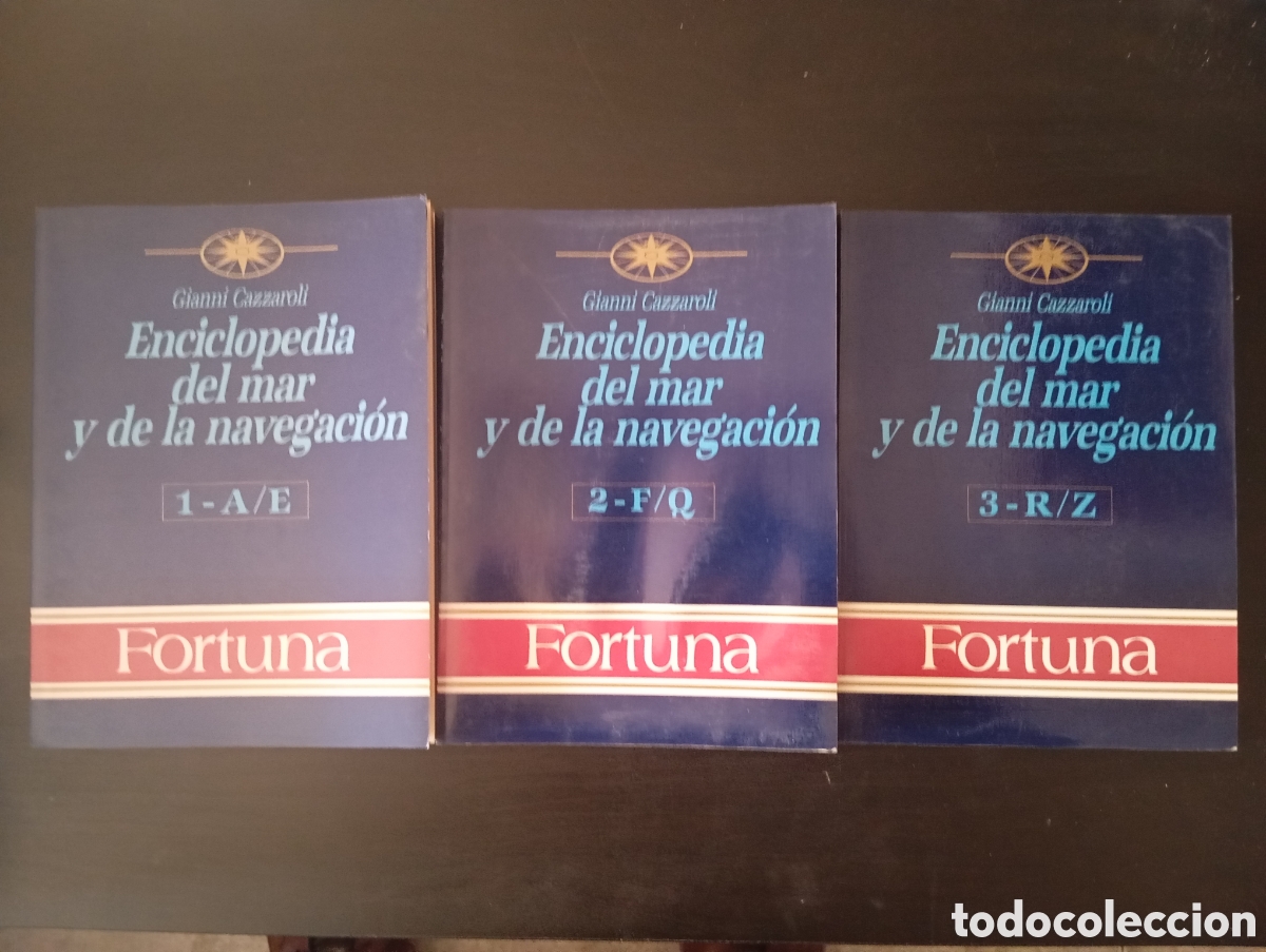 Antiquarische Enzyklop&auml;dien: Enciclopedia del mar y la navegaci&oacute;n