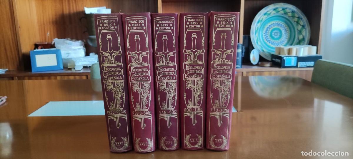 Libri antichi: Enciclopedia jur&iacute;dica espa&ntilde;ola 1911