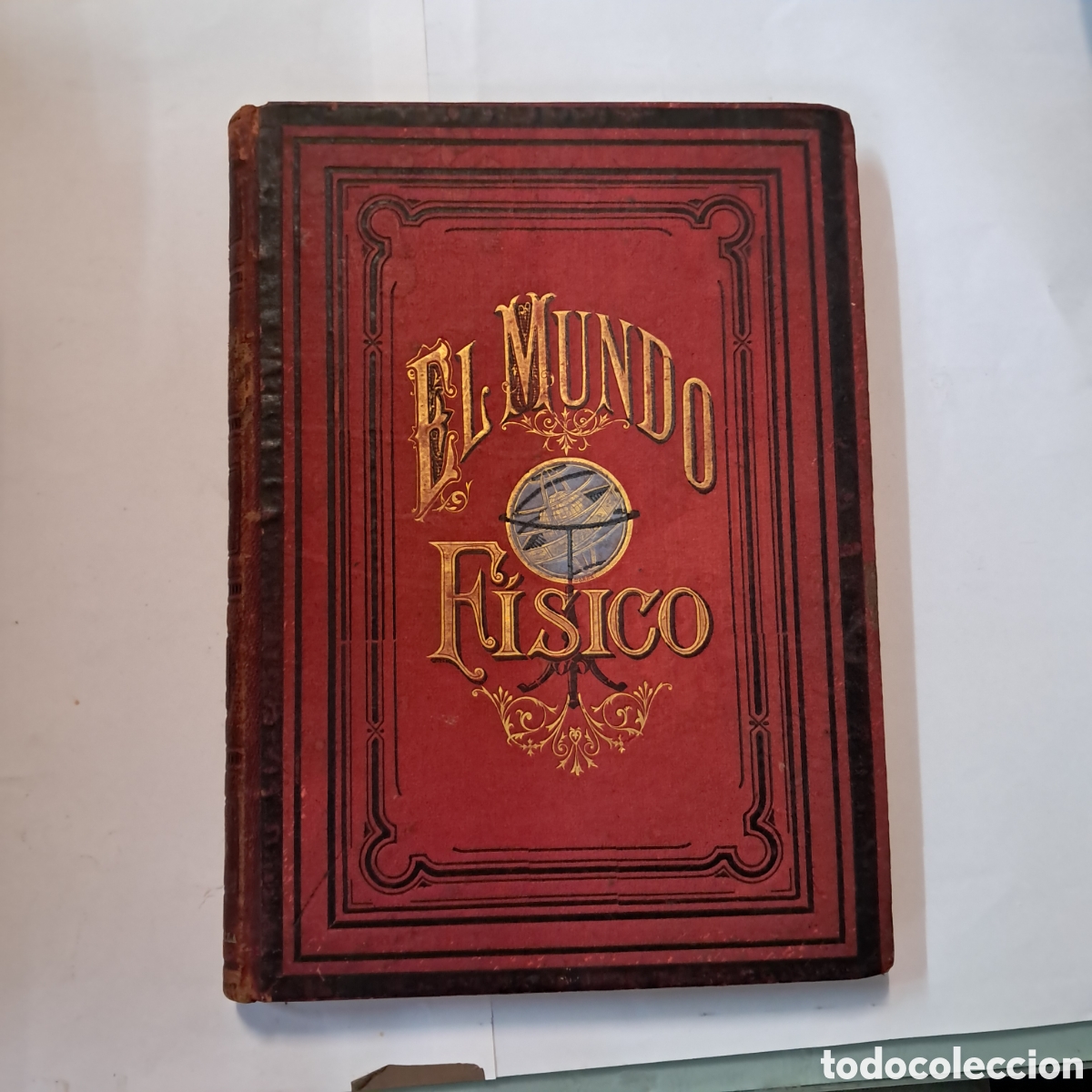 Libri antichi: Amadeo Guillemin, El.mundo F&iacute;sico, Tom&oacute; I, Montaner Simon 1882