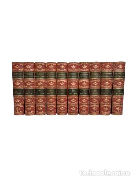 Enciclopedias antiguas: Colecci&oacute;n de 10 Vol&uacute;menes de la Enciclopedia Chambers, Chambers's Encyclopaedia: A Dictionary