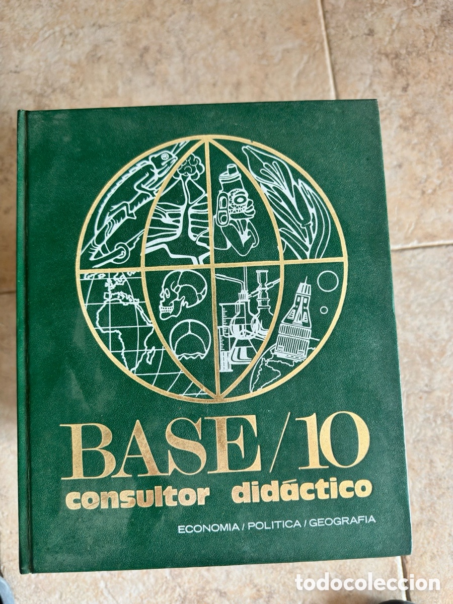 Enciclopedias antiguas: BASE/10 Consultor did&aacute;ctico &mdash; 10 tomos