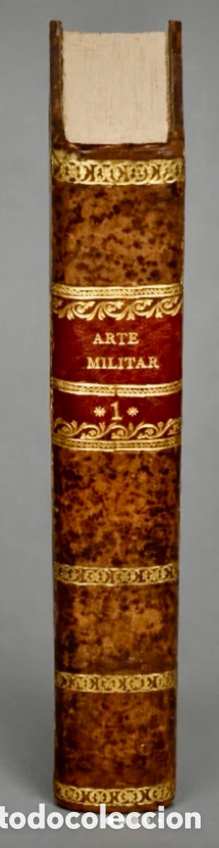 Enciclopedias antiguas: Curso Del Arte Y De La Historia Militar. Tomo I. Jacquinot De Presle. A&ntilde;o 1833.
