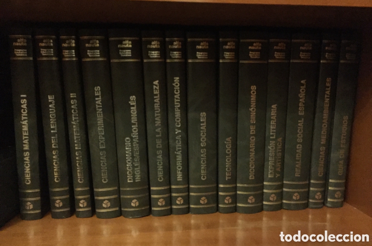 Old encyclopedias: Colecci&oacute;n Alfa Nauta 14 Tomos - Programa Educativo Tem&aacute;tico LOGSE/EGB