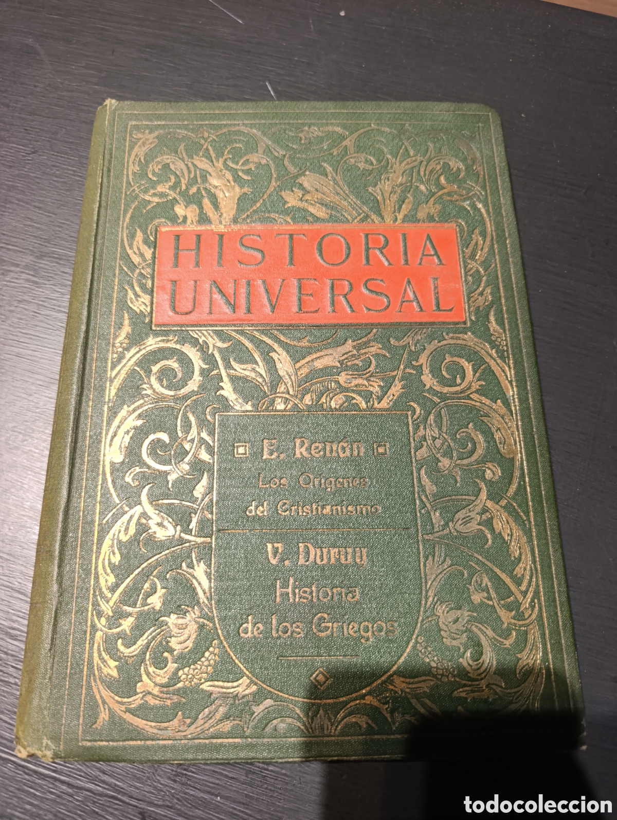 Enciclopedias antiguas: Nov&iacute;sima Historia Universal. Instituto de Francia. Tomo III. Madrid 1909