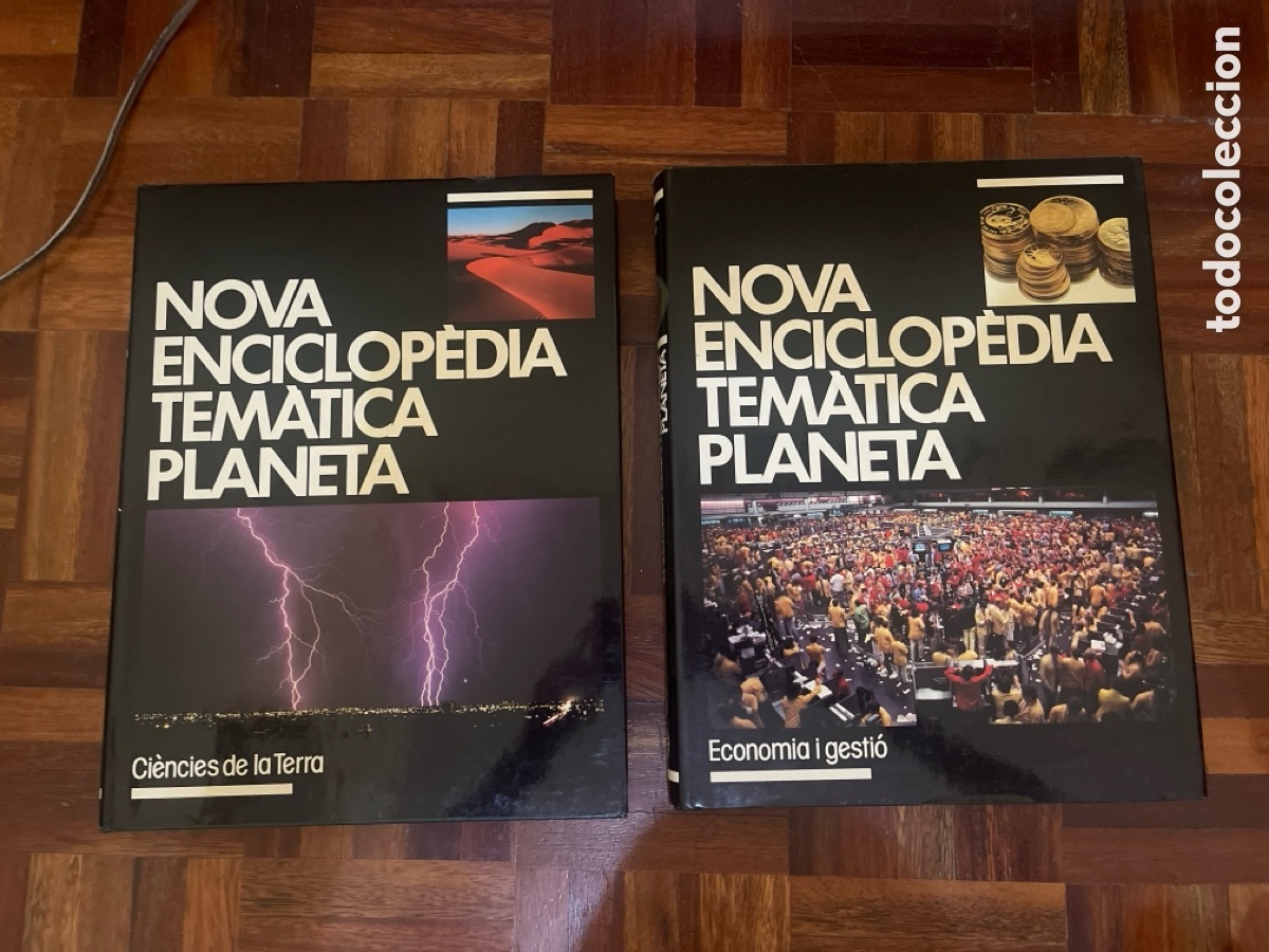 Enciclopedias antiguas: Nova Enciclop&egrave;dia Tem&agrave;tica Planeta