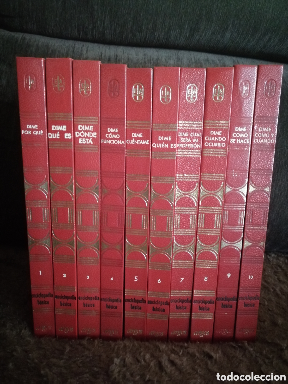 Enciclopedias antiguas: Enciclopedia Dime Argos