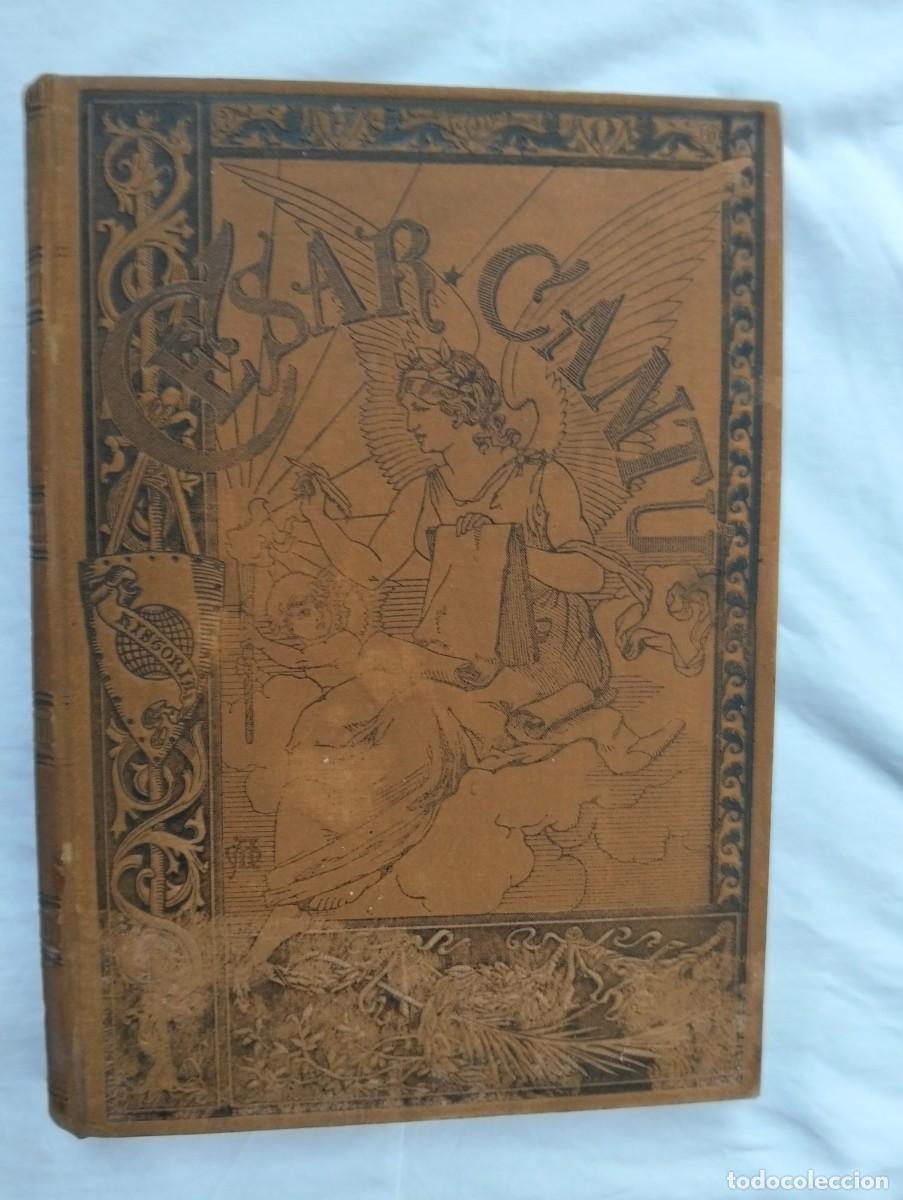 Enciclopedias antiguas: Antiguo tomo Historia Universal de Cesar Cantu Tomo 7-A&ntilde;o 1865