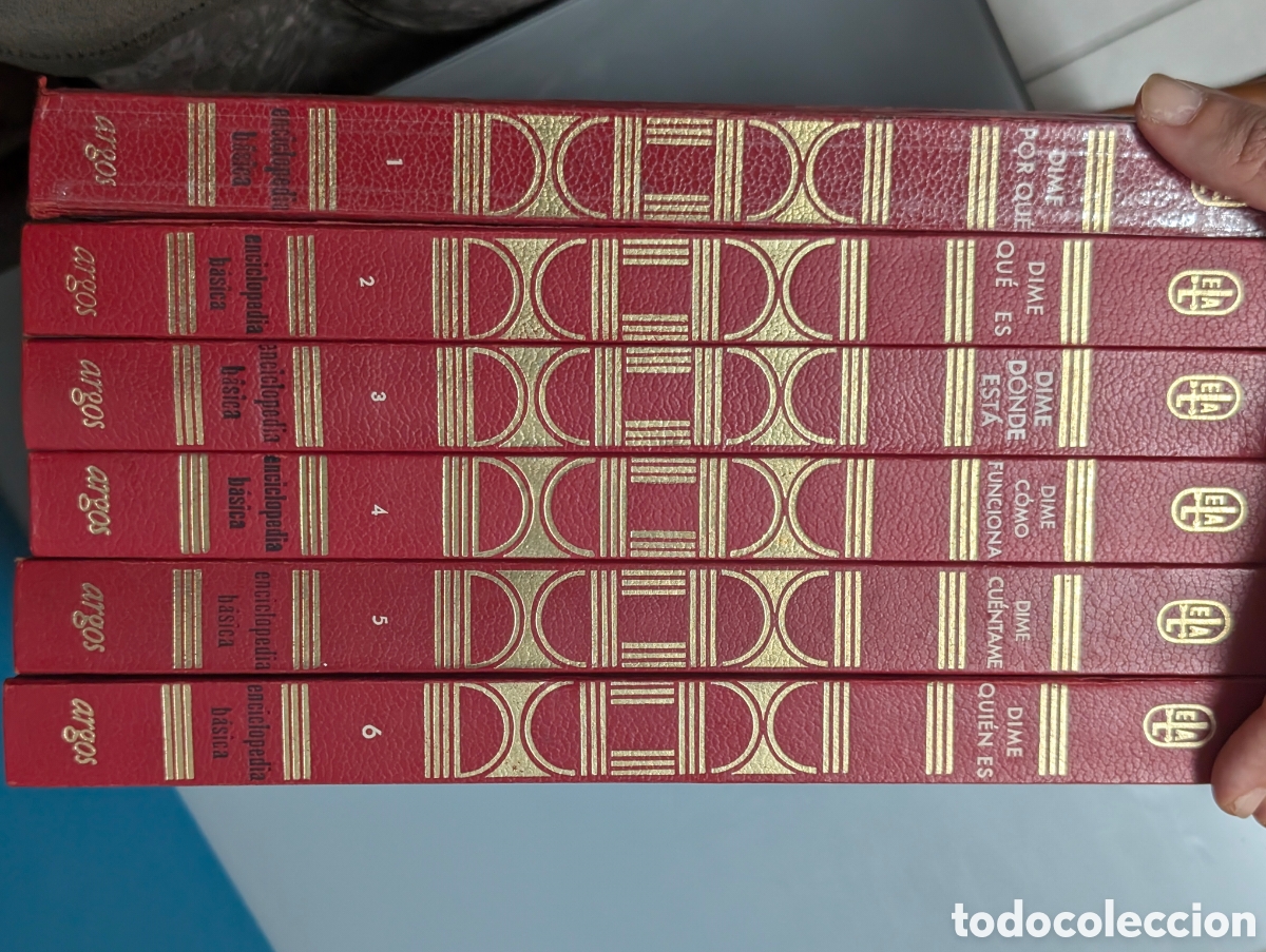 Enciclopedias antiguas: Enciclopedia b&aacute;sica argos 1971