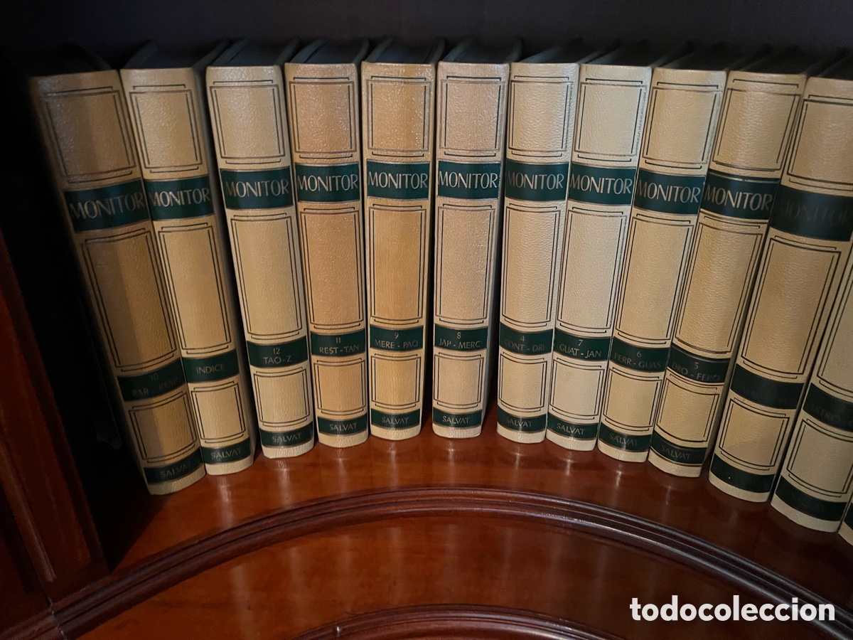 Enciclopedias antiguas: Enciclopedia SALVAT Monitor