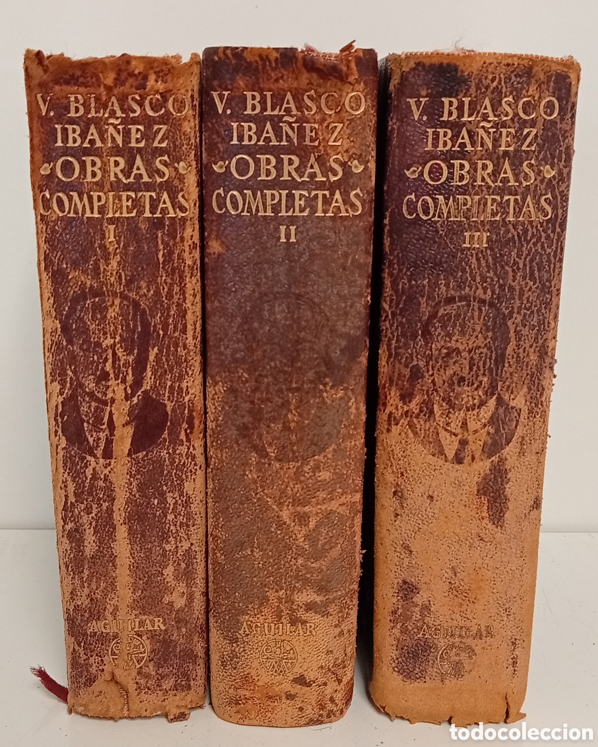 Enciclopedias antiguas: .LIBROS OBRAS COMPLETAS DE VICENTE BLASCO IBA&Ntilde;EZ