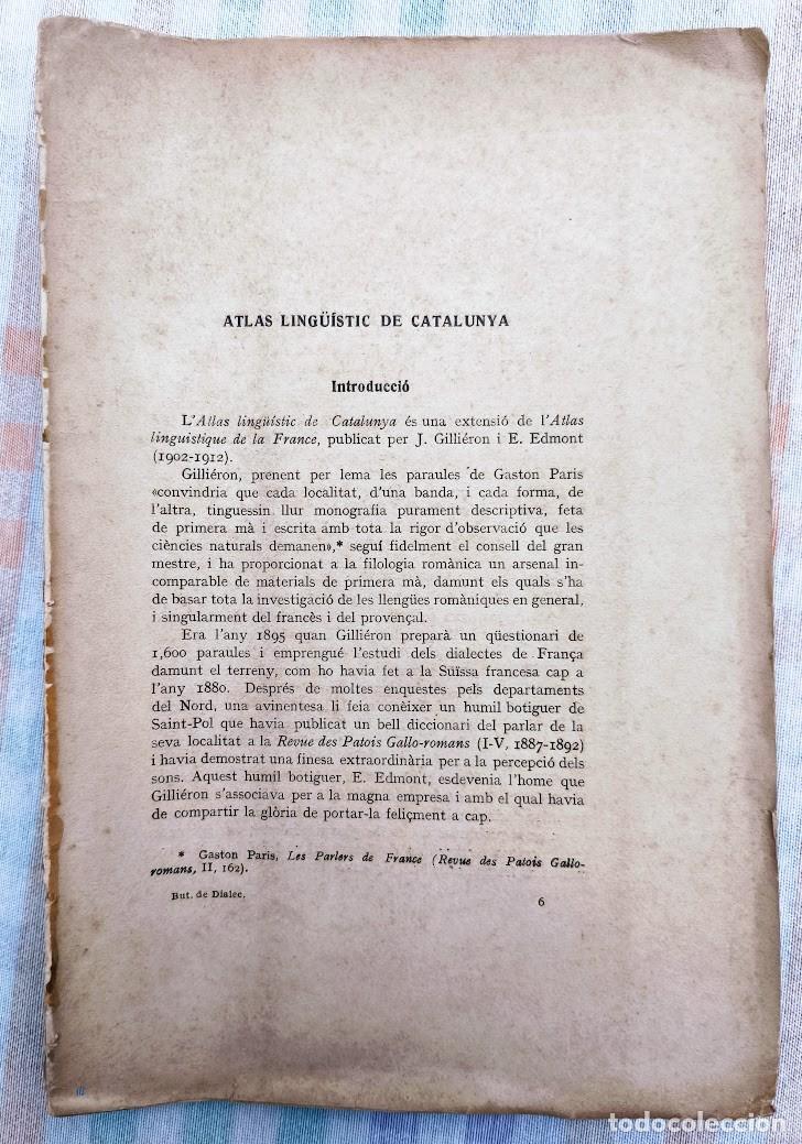 Antiquarische Enzyklop&auml;dien: Atlas Ling&uuml;&iacute;stic de Catalunya. Cartes de mostra. Antoni Griera. 1918.