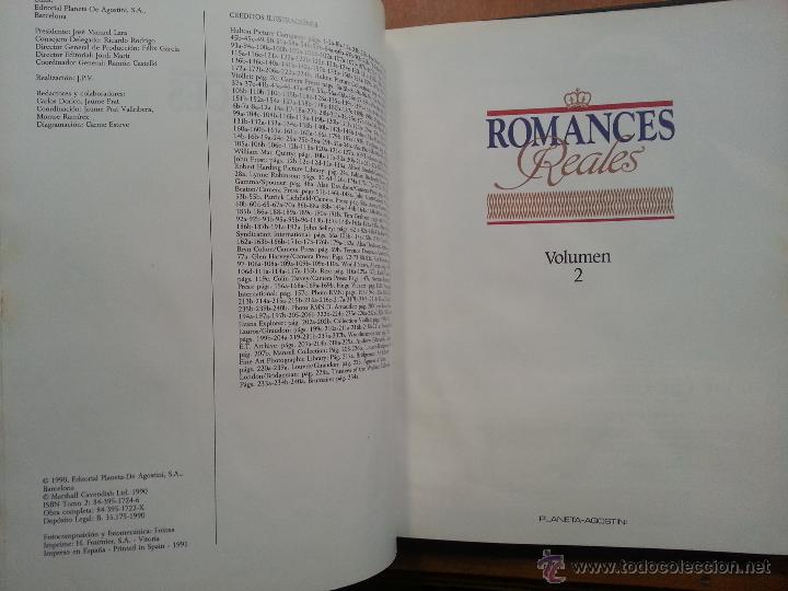 Enciclopedias: Romances Reales. Editada por Planeta Agostini. bodas rey juan carlos sofia rainero diana tomo 1 y 2 - Foto 8 - 48009572