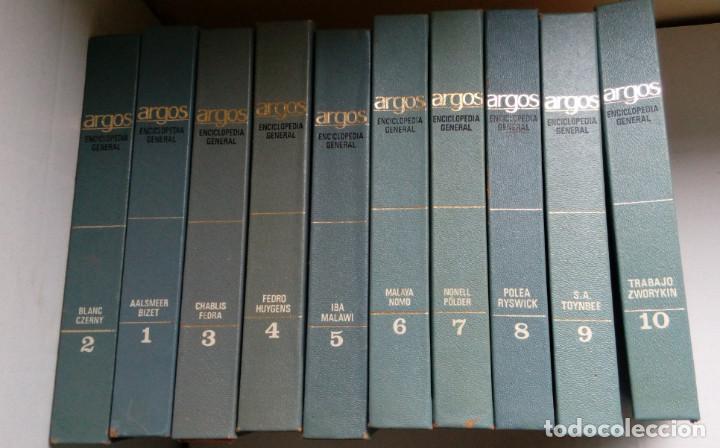 Enciclopedias: ENCICLOPEDIA GENERAL ARGOS 1970, 10 TOMOS - Foto 1