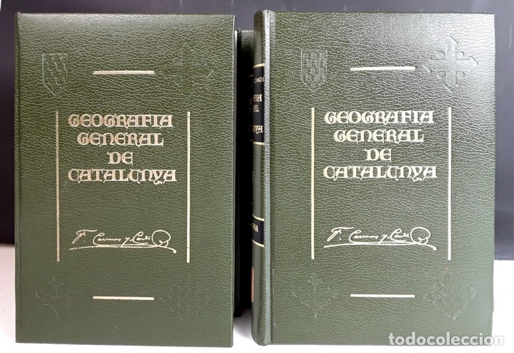 Enciclopedias: GEOGRAFÍA GENERAL DE CATALUNYA. FACSÍMIL. 11 TOMOS. EDICIONS CATALANES. 1980. - Foto 2 - 100588395