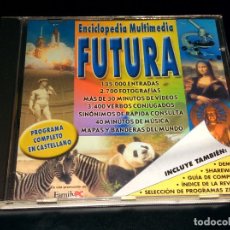 Enciclopedias: ENCICLOPEDIA MULTIMEDIA FUTURA FAMILYPC WINDOWS DEMOS PROGRAMAS SHAREWARE ZDNET ÍNDICE REVISTA