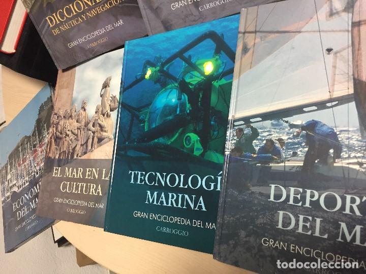 Enciclopedias: Enciclopedia del Mar, 7 tomos - Foto 1