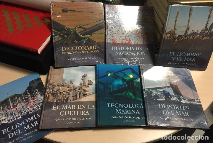 Enciclopedias: Enciclopedia del Mar, 7 tomos - Foto 2