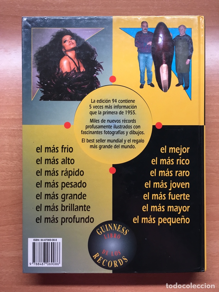 Enciclopedias: Libro Guinness de los Records 1994 (como nuevo) - Foto 2