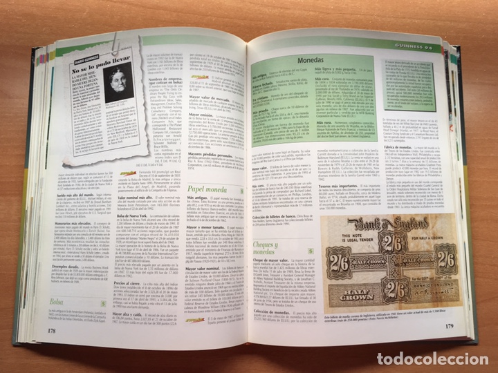 Enciclopedias: Libro Guinness de los Records 1994 (como nuevo) - Foto 3