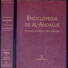 Enciclopedias: ENCICLOPEDIA DE AL-ANDALUS. DICCIONARIO DE AUTORES Y OBRAS ANDALUSÍES. I: A - IBN B. 2002.. Lote 150086066