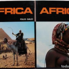 Enciclopedias: AFRICA. FOLCO QUILICI 2 TOMOS. Lote 160157586