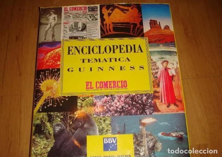 LIBRO ENCILOPEDIA TEMATICA GUINNES PERIODICO EL COMERCIO (Libros Nuevos - Diccionarios y Enciclopedias - Enciclopedias)