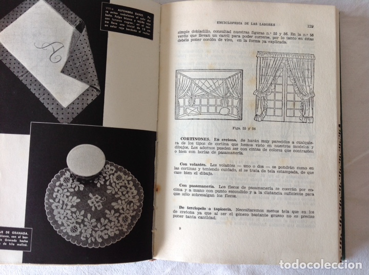 Enciclopedias: Enciclopedia del punto (1963) + Enciclopedia de las labores (1959). Gasso Editores. - Foto 4 - 217464596